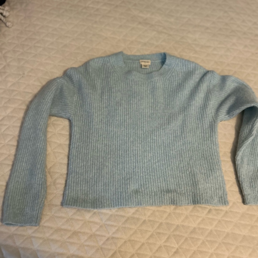 🎀 J Crew Light Blue Girls Sweater
